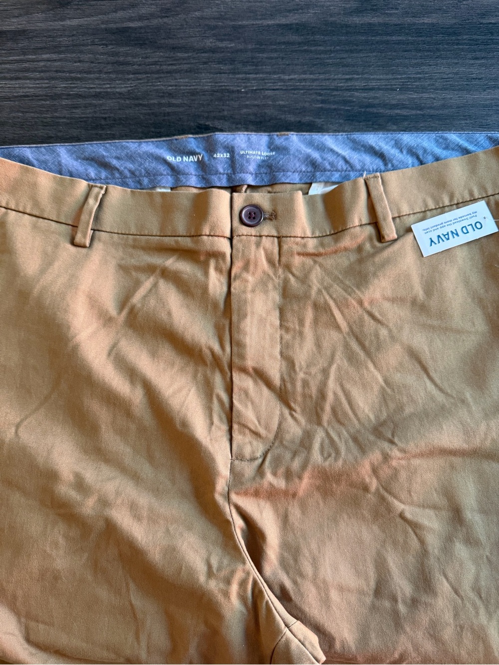 Old Navy Men's tan ultimate loose pants